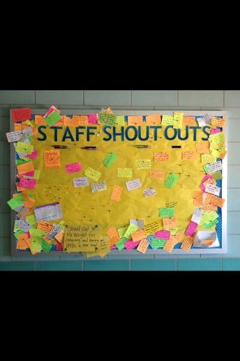 Employee Recognition Bulletin Board Ideas