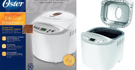 Oster 2 lb. Bread Maker - Includes Gluten Free Setting $39.99 (Reg $79.99) + Free Shipping ...