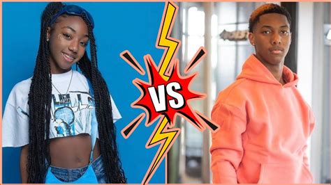 Arii Babyy (Kinigra Deon) VS Bad Kid Jay | Lifestyle | Comparison ...