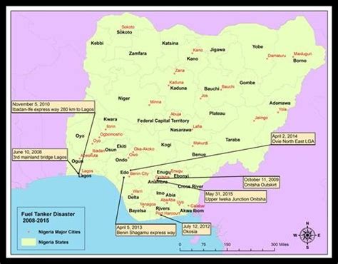 Fuel Tanker Explosions in 2005-2008 | Download Scientific Diagram