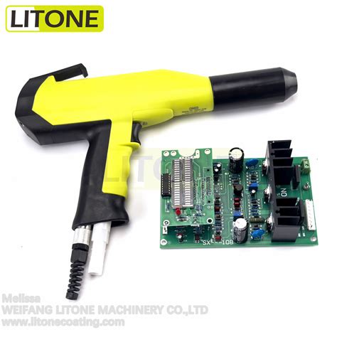 Manual Powder Coating Machine Spare Parts Spray Gun Phirst with 108 PCB with Cascade for Powder ...