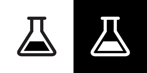 Chemical beaker glass icon vector in clipart style 11886786 Vector Art ...