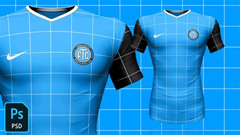 3D Football/Soccer Jersey Template Mock-Up FREE - Template FC