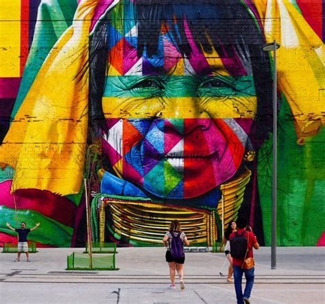 Watch: A Brazilian Street Artist Created This Huge Mural Honoring ...