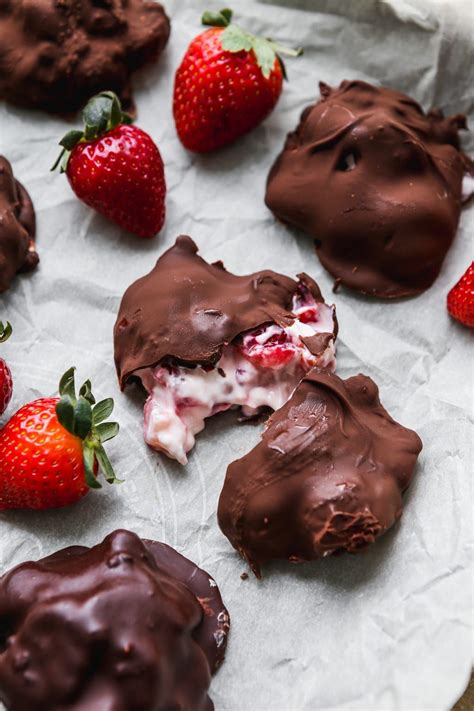 Chocolate-Covered Strawberry Yogurt Clusters | Walder Wellness, RD ...