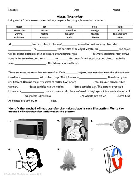 Worksheet Methods Of Heat Transfer — db-excel.com