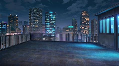 Rooftop at Night Wallpapers - Top Free Rooftop at Night Backgrounds - WallpaperAccess