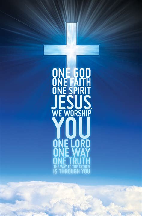 ONE God, ONE Faith, ONE spirit! #Jesus #Worship | Music | Pinterest ...