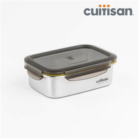 Signature Stainless Microwave-safe Lunch Box - Rectangle 680ml – CUITISAN