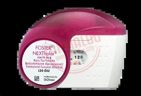 FOSTER NEXTHALER 100/6 MCG KURU TOZ INHALER-KUB