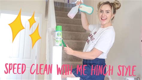 SPEED CLEAN WITH ME MRS HINCH STYLE TIPS AND TRICKS / POWER HOUR / CLEANING HACKS - YouTube