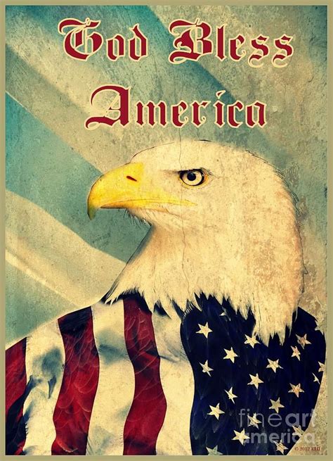 Old Americana | Vintage Americana Poster Painting - Vintage Americana Poster Fine Art ...