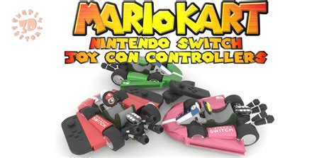 3D Printed Mario Kart Joy Con Controllers - #Nintendo Switch by Gnarly ...