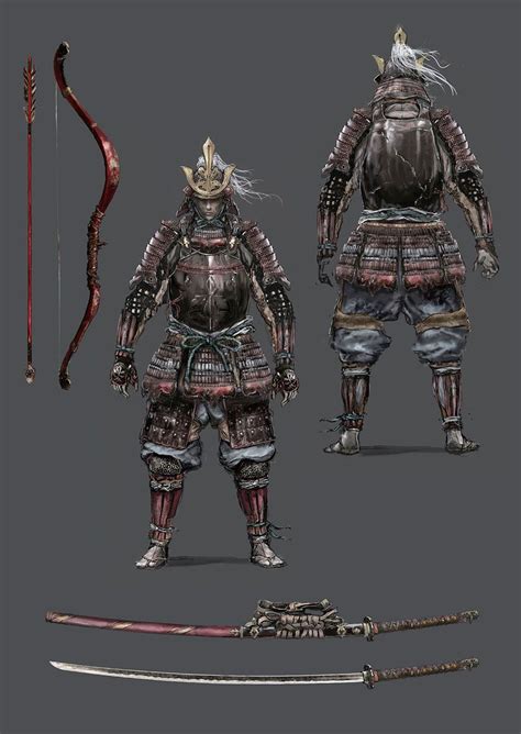 Genichiro ashina concept art sekiro shadows die twice art gallery – Artofit