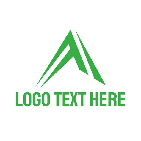 Modern Green A Logo | BrandCrowd Logo Maker | BrandCrowd