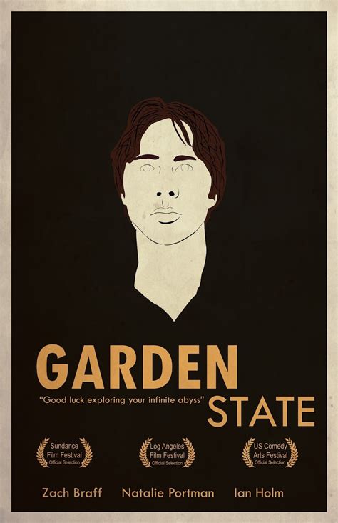 Garden State | Movie posters design, Movie posters, Comedy films