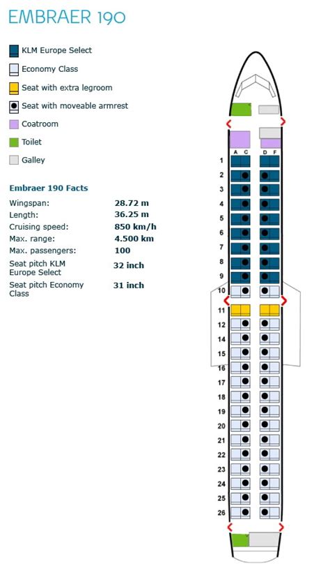 Jetblue Seat Map Embraer 190 | Awesome Home