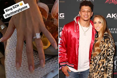 Brittany Matthews' engagement ring from Patrick Mahomes worth six figures