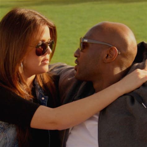 Khloe Kardashian and Lamar Odom's Sweet Moments - E! Online