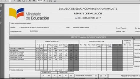 Cómo Consultar tus Notas en el Portal Educar Ecuador | Actualizado enero 2025