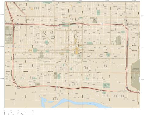 Downtown Phoenix Neighborhoods Map