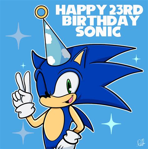 HAPPY BIRTHDAY SONIC by DuckyDeathly on deviantART