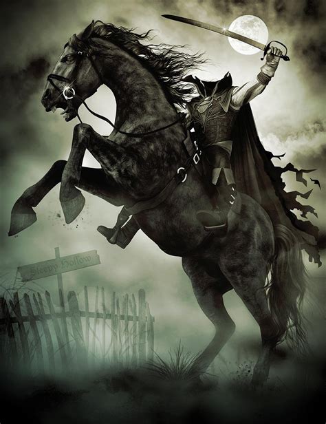 Pin by Jason Bougger on All About Horror | Headless horseman, Dark fantasy art, Sleepy hollow ...