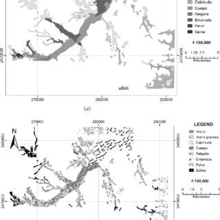 Arid region: (a) map by Martínez et al. (2003), (b) map 1 (maximum... | Download Scientific Diagram