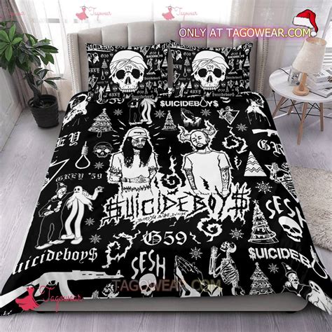 Suicideboys South Side Suicide Bedding Set - Tagowear