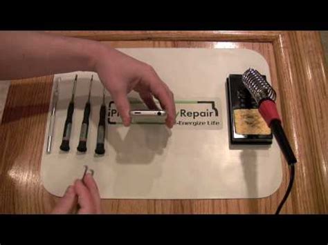 iPhone 2G Battery Replacement by AmpJuice.com - YouTube