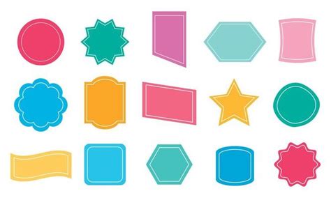 Sticker Shapes Vector Art, Icons, and Graphics for Free Download