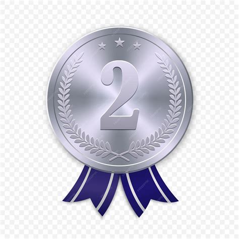 Second Place Medal Clipart Transparent