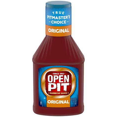 Open Pit Blue Label Original Barbecue Sauce, 18 oz. - Walmart.com - Walmart.com