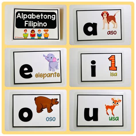 Alpabetong Filipino Abakada Flashcards | Lazada PH