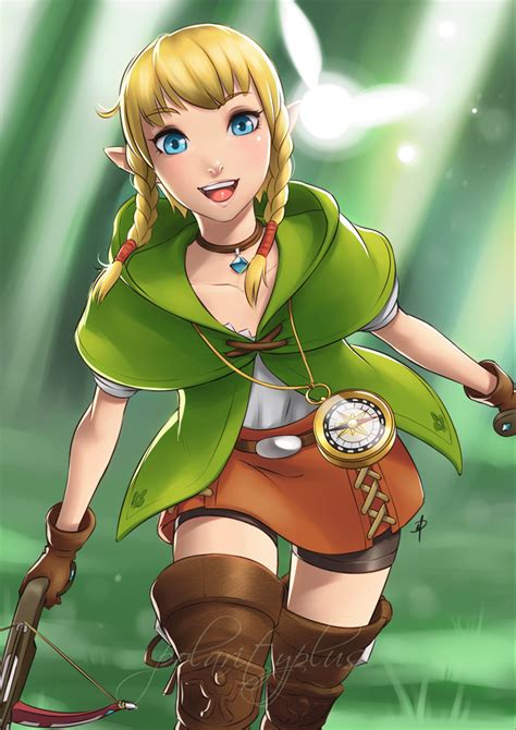 Hyrule Warriors - Linkle redux by polarityplus on DeviantArt