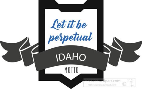 Idaho State Clipart - idaho-state-motto-clipart-image - Classroom Clipart