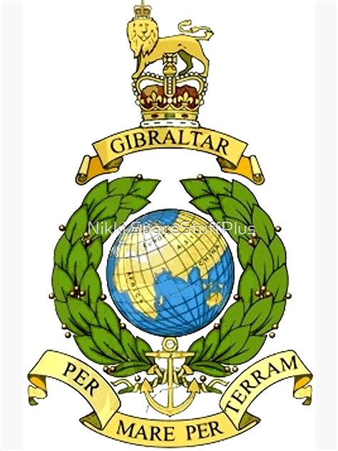 "Royal Marines Emblem" Poster for Sale by Spacestuffplus | Redbubble