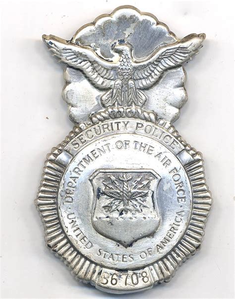 United States Air Force Security Police badge - Other Countries ...