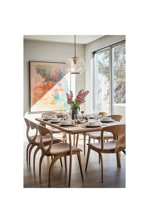 24 Modern Organic Dining Table Ideas - Quiet Minimal