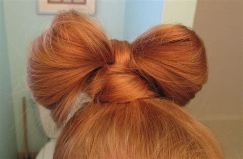 bow bun | Bow bun, Long hair styles, Hair styles