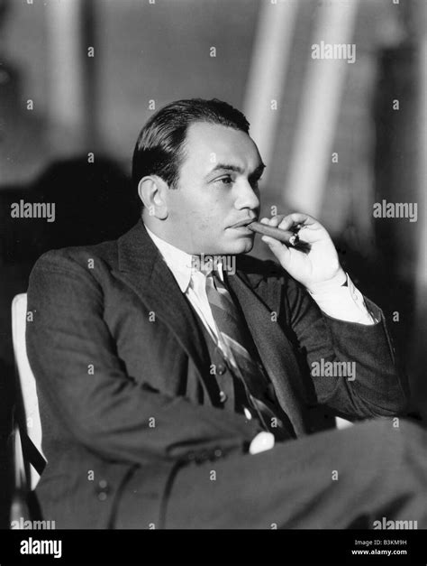 EDWARD G ROBINSON US film actor Stock Photo - Alamy