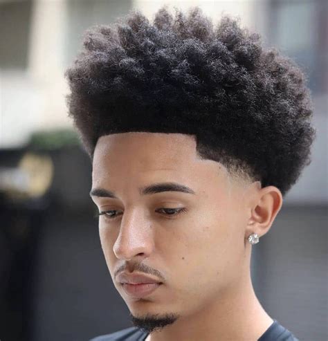 Afro + Taper Fade Haircut: 15 Dope Styles For 2023