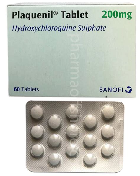 Plaquenil Hydroxychloroquine Sulphate 200 mg, Treatment: Antimalarial Drug, | ID: 22219670862