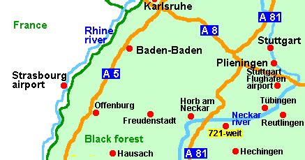 Black Forest Germany Map - Free Printable Maps