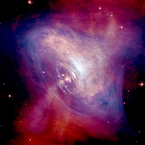 Crab Nebula Hubble Telescope Wallpaper