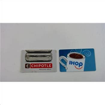 Chipotle And Ihop Gift Card | Property Room