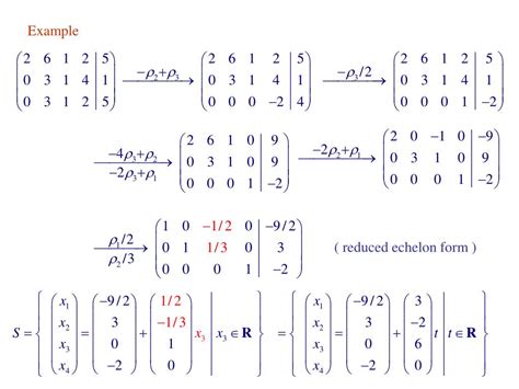 PPT - III. Reduced Echelon Form PowerPoint Presentation, free download ...