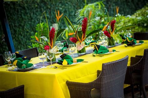 38 best Jamaican Themed Party images on Pinterest | Tropical weddings, Centerpiece ideas and ...