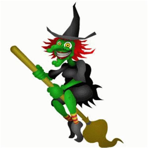 Witch Broom GIF - Witch Broom Cartoon - Discover & Share GIFs | Witch ...