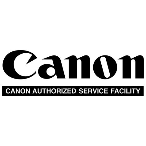 Canon Logo Black and White (2) – Brands Logos